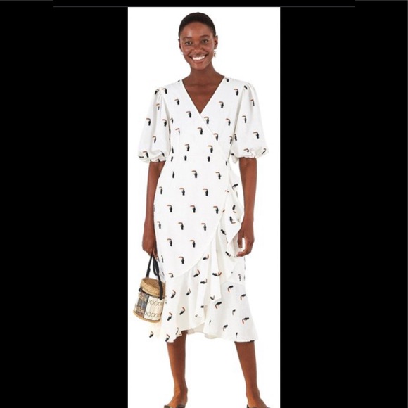 Farm Rio Anthropologie Nwt Toucan 